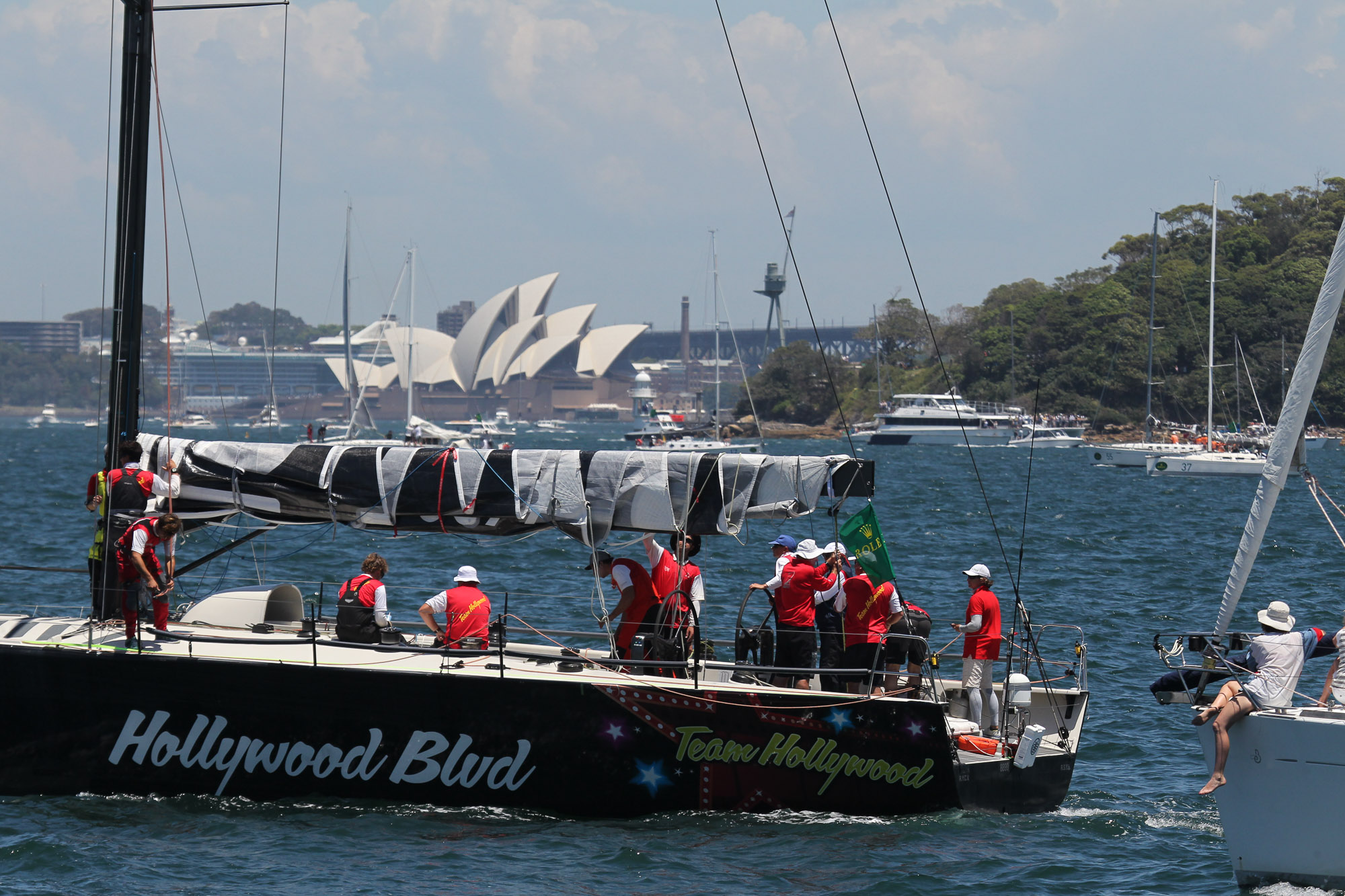 Race Start, Sydney Harbour, Boxing Day Cruise