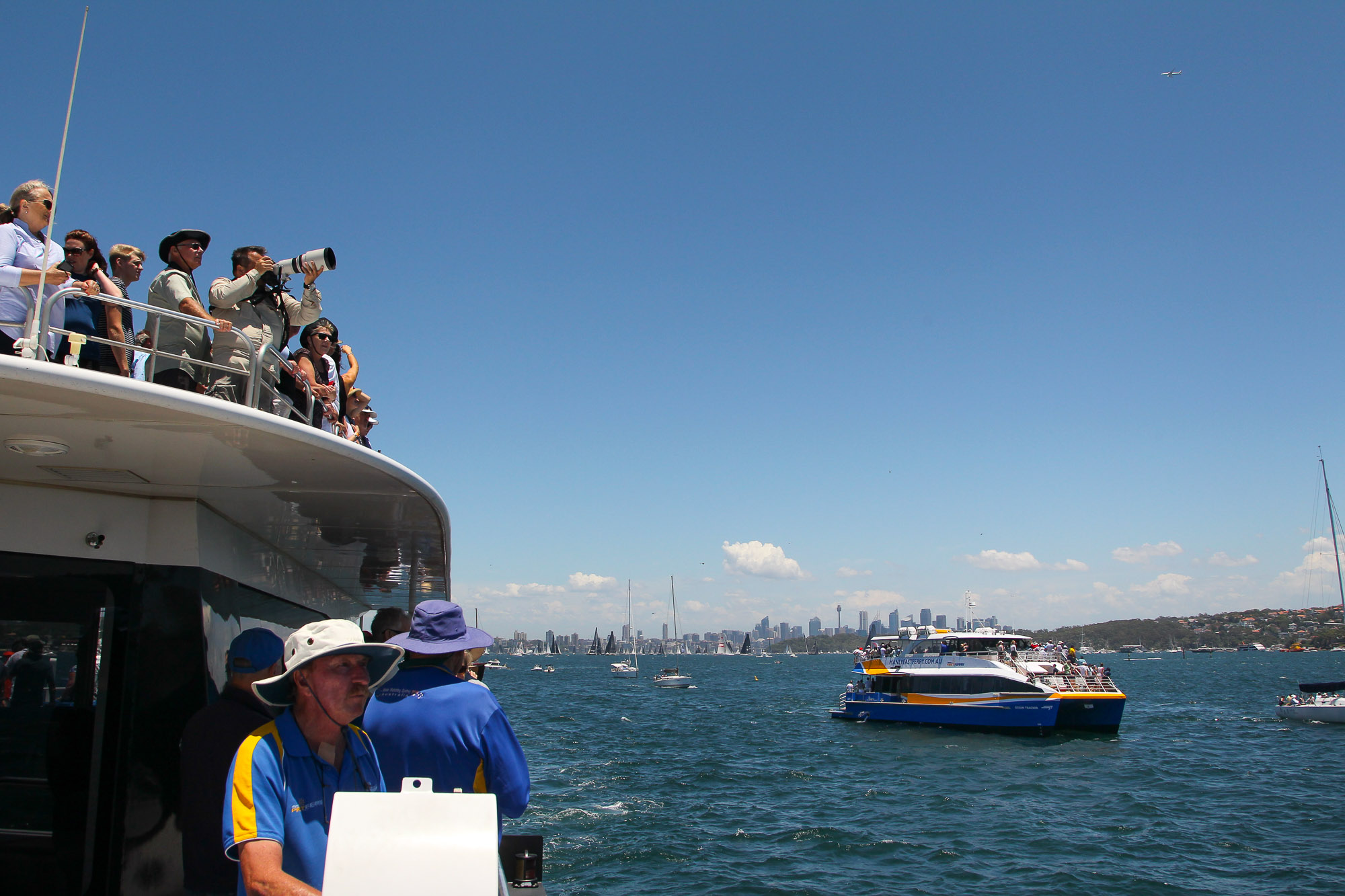 Race Start, Sydney Harbour, Boxing Day Cruise