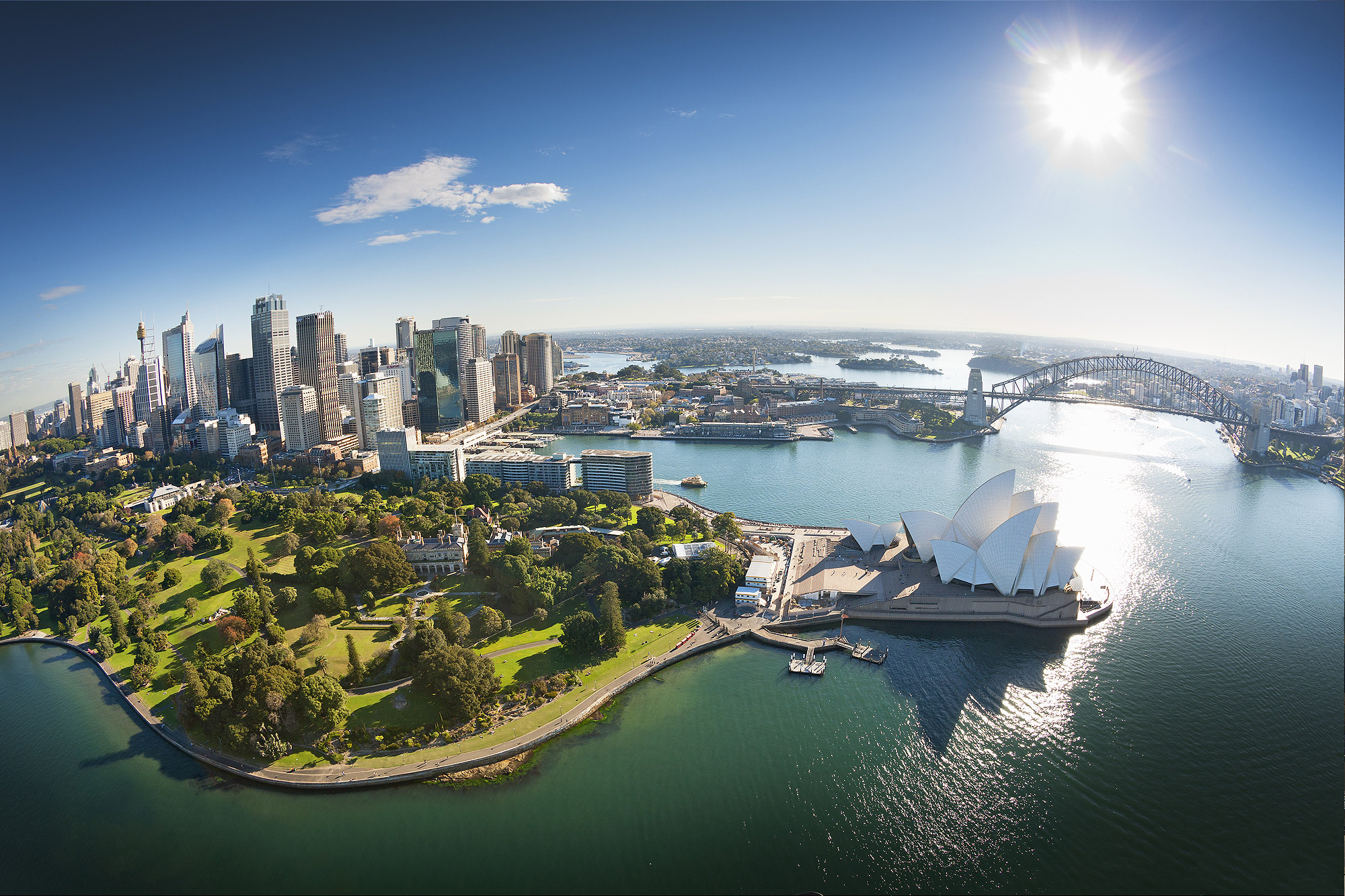 Sydney Opera House, Harbour Bridge, Botanical Gardens